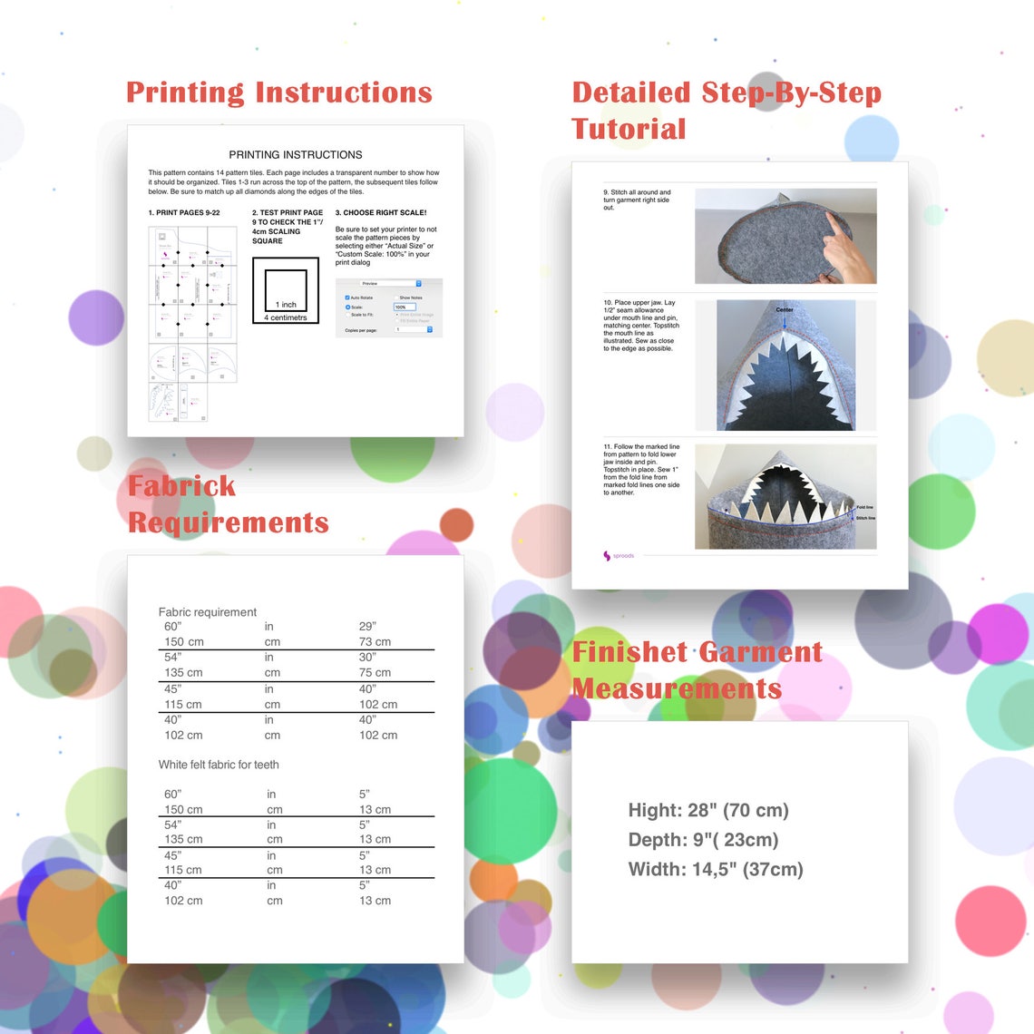 Laundry Hamper Pattern PDF Sewing Pattern / Tutorial Toy Storage Basket