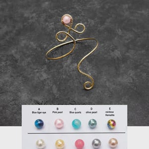 Peach shell pearl brass Arm cuff, Celtic design upper arm cuff bracelet, Brass Armlet, brass Arm Cuff, textured brass arm cuff