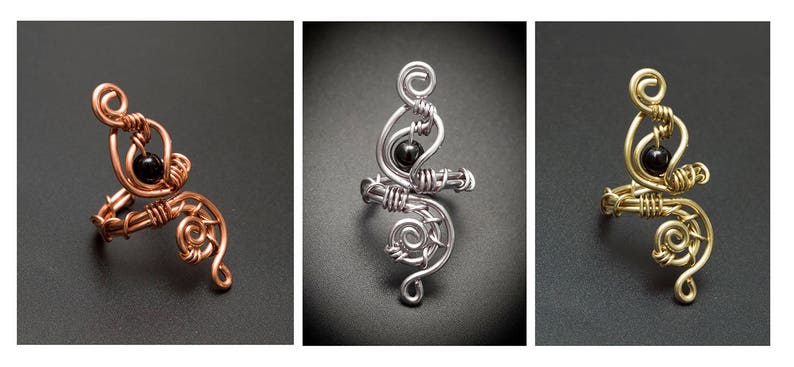 Chunky antique copper blackagate ring,spiral antique copper ring. Antique Copper ring,wire wrapped copper ring