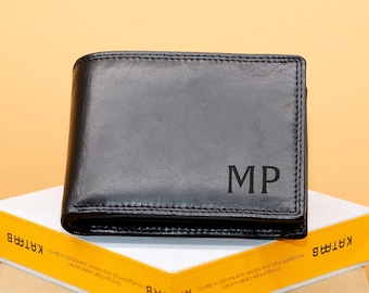 Personalized Wallet for Men. Monogrammed Wallet, Credit Card Wallet, Engraved Wallet, Leather Mens Wallet, Personalized Wallet, Men Wallet.