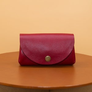 Cartera minimalista para mujer. Regalos para ti. Billetera delgada.Billeteras pequeñas para mujer. Tamaño cir. 11,5x8x3,5 cm.