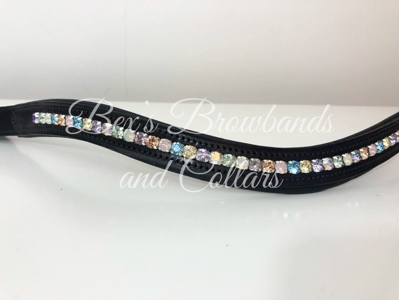 Unicorn Rainbow Preciosa Crystal Browband