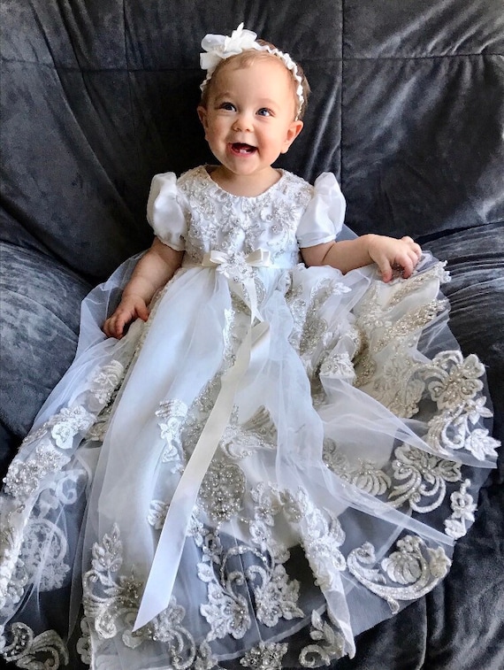 Christening Dress Made to Order From Your Wedding Dress Etsy