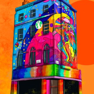 Apple Boutique 1967, the Beatles Shop Baker Street, Psychedelic