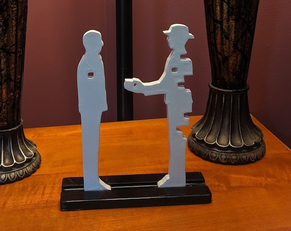 Father and Son Statue - Meme