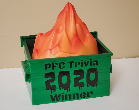 2020 Dumpster Fire (Custom Text)
