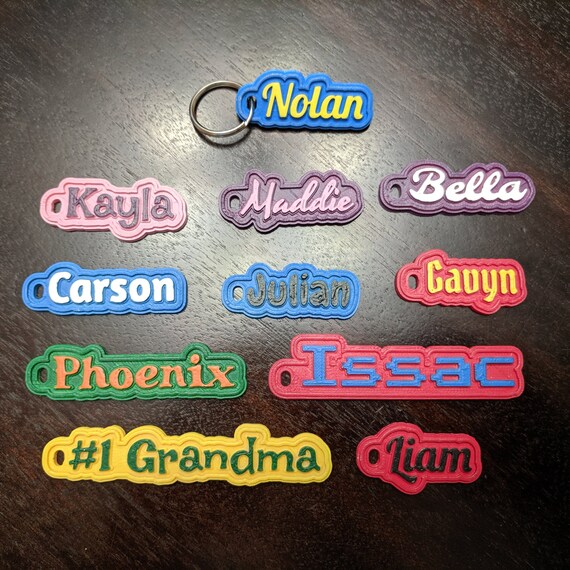 Personalized Name Tags