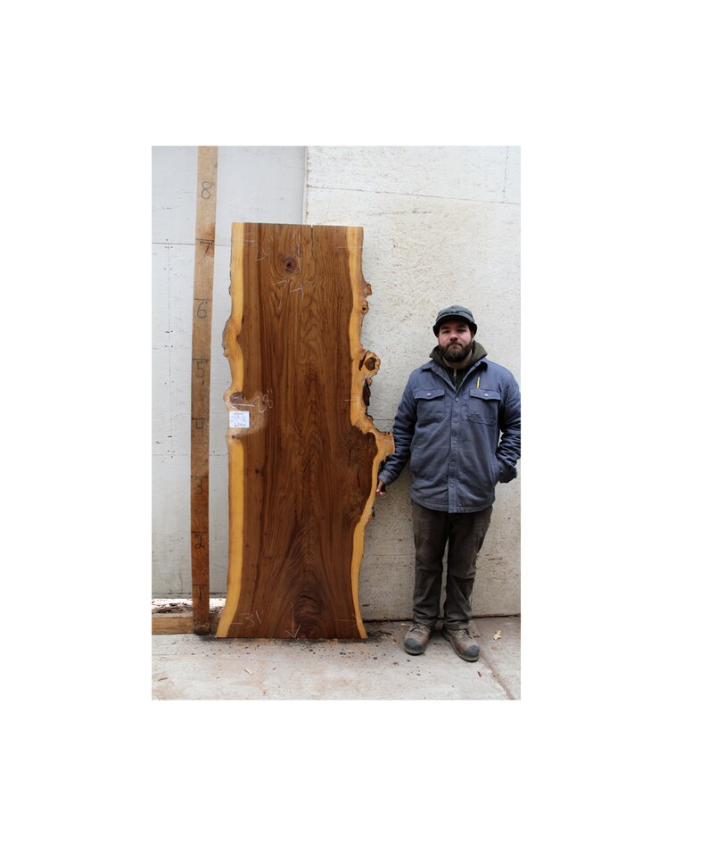 Live Edge Vanity Desk Top Natural Elm Raw Wood Slab Countertop Wooden Tabletop Rustic Custom Furniture Diy 6210x1