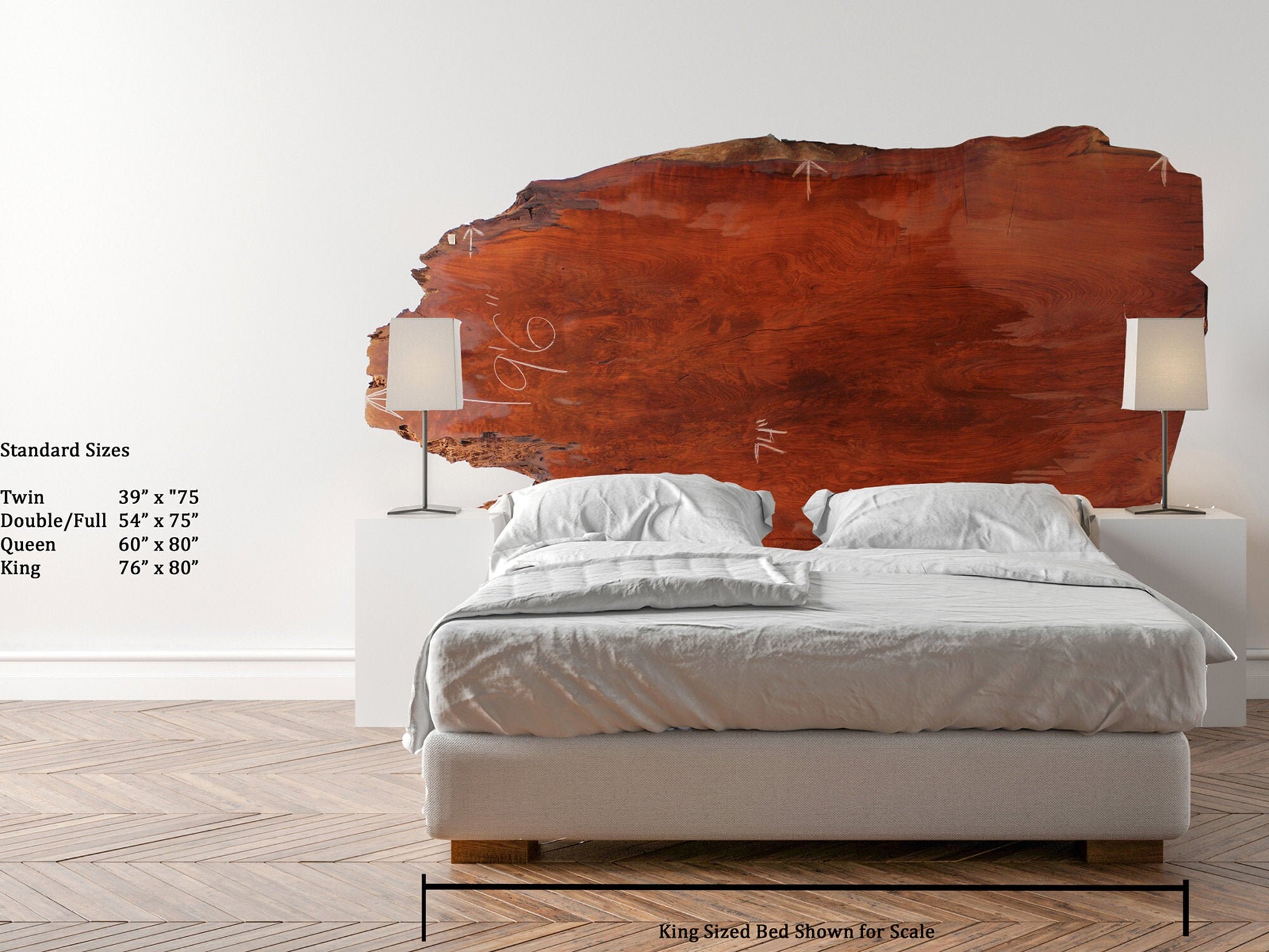 60 x 80 sale platform bed frame