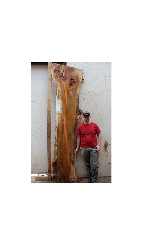 Natural Live Edge Sycamore Wood Slab Bartop Custom Countertop Etsy