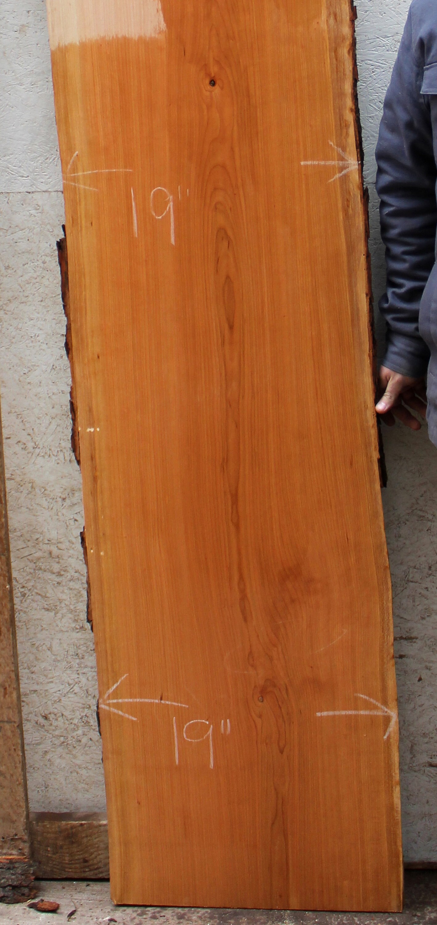 DIY Live Edge Bar Top Natural Cherry Raw Wood Slab Counter Etsy UK