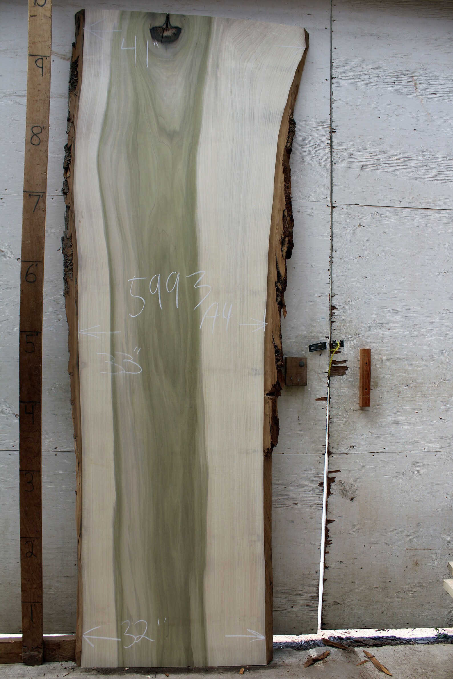 Natural Raw Wood Slab Poplar Tulip Custom Bar Top Wooden Etsy