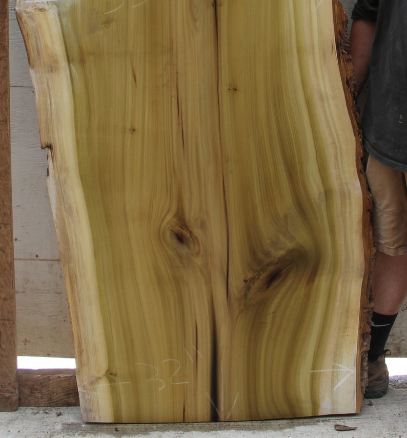 Natural Raw Wood Slab Tabletop Poplar Tulip Custom Bar Top Etsy