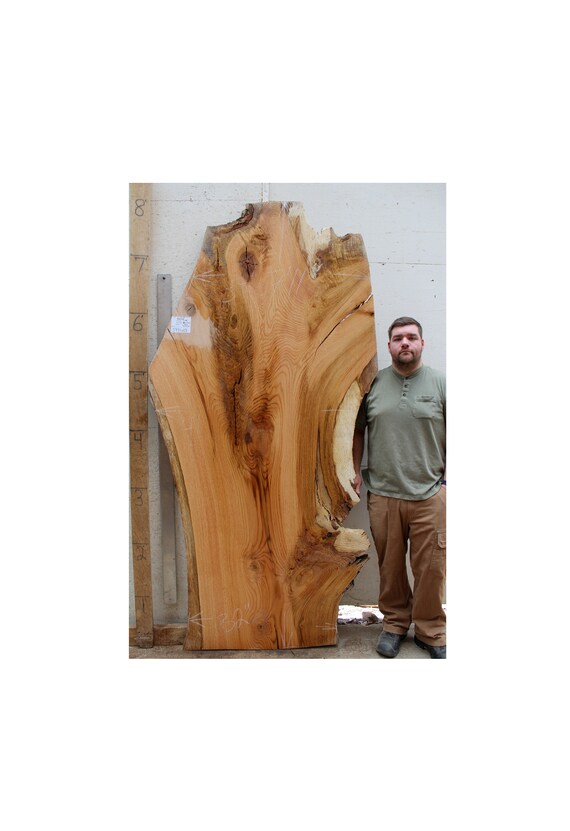 Live Edge Desktop Natural Red Oak Raw Wood Slab Custom Natural Red Oak Raw Wood Slab Custom