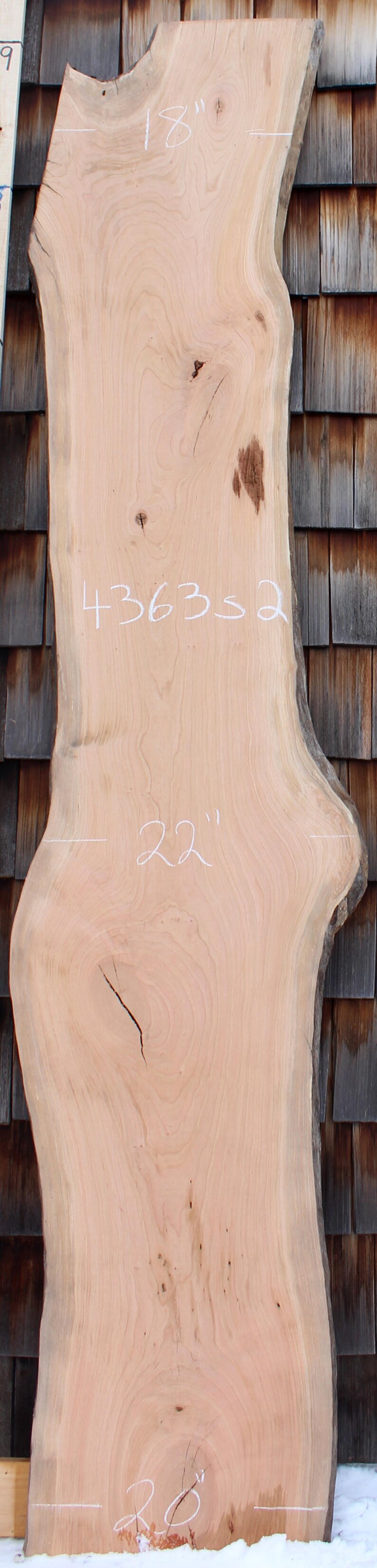 9' Live Edge Cherry Bar Top Natural Wood Slab Counter Etsy