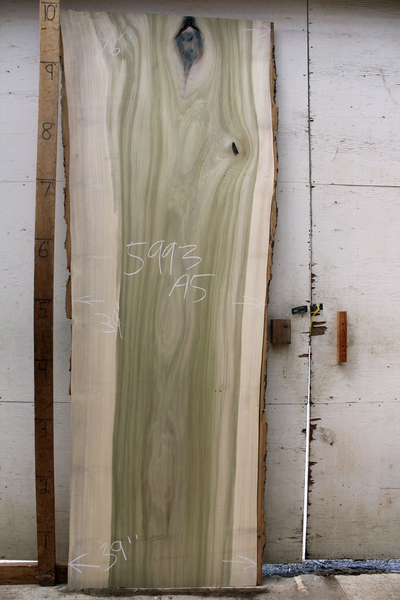 Natural Raw Wood Slab Poplar Tulip Custom Bar Top Wooden Etsy