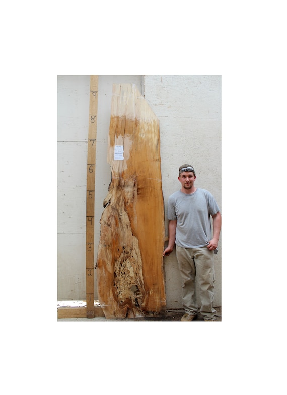 Live Edge Countertop Bartop Natural Maple Raw Wood Slab Etsy