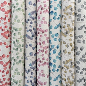 Aquarell Blätter Design Digital Gedruckt Baumwolle Reich Leinen Vintage Look Quilten Handwerk Kissen Vorhang Einrichtung Polsterstoff Home Fabric