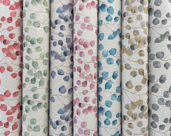 Aquarell Blätter Design Digital Gedruckt Baumwolle Reich Leinen Vintage Look Quilten Handwerk Kissen Vorhang Einrichtung Polsterstoff Home Fabric
