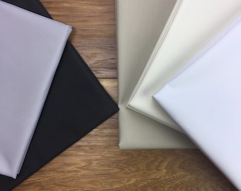 Blackout 3 Pass Curtain Lining Thermal Insulation Light Block Fabric Material | 54" - 137cm Wide | Sold Per Metre