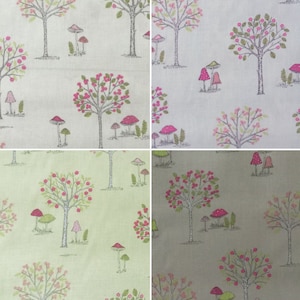 Estilo de vida Woodland Forest Collection 100% Tela de algodón para ropa de cama Cortinas Cojines Tapicería / 54&quot; - 137 cm de ancho / Vendido por medio metro