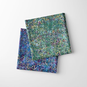 100% Cotton Hand Dyed Indian Bali Batik Asteroid Belt Design Crafts Dress Children Kids Home Décor Sewing Projects Fabric | 44&quot; - 112cm Wide