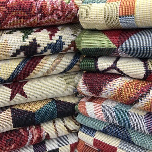 Designer Tapestry Vintage Fabric Ideal for Upholstery Curtain Making Throws Cushions Bags | 54" - 137cm Wide | per Half Metre