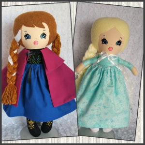 Elsa cloth doll sales