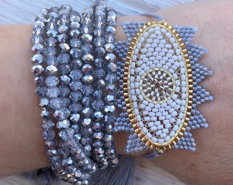 Bracelet Set, Bracelet for Women, Handmade Jewelry, Beaded Bracelet, Bracelet Set