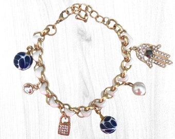 Bracelet with Charms, Friendship Bracelet, Handmade Bracelet, Handmade Bracelet with Charms, Bracelets for Women