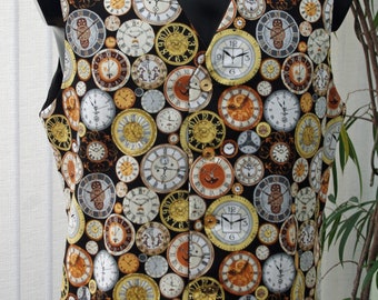 Clocks and watches men's waistcoat vest