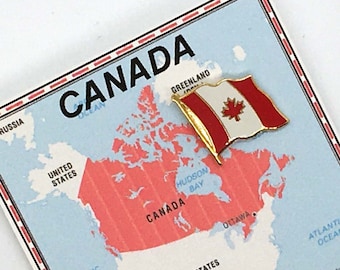 Canada Flag Pin / Lapel Pin / Country Flag Pin