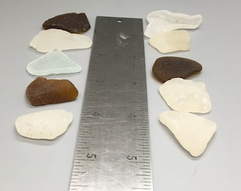 Genuine Sea Glass 10 Pieces