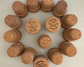 Twist Off Corks / Lot of 16