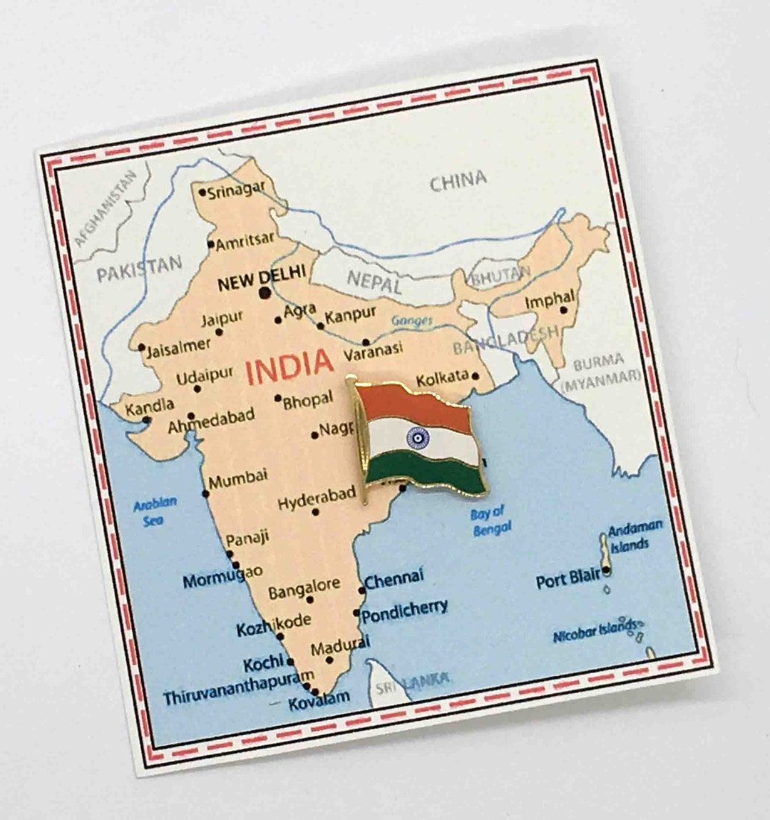 Idia Pin India Flag Pin / Lapel Pin / Country Flag Pin - Etsy