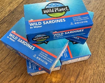 Sardine Boxes 10 Empty / Lot of 10