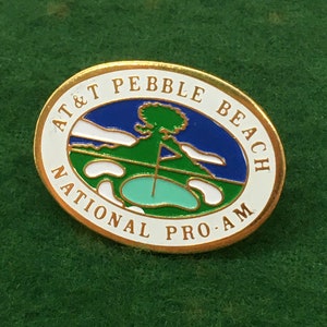 AT&T Pebble Beach Pro-Am Golf Tie Tack Lapel Pin