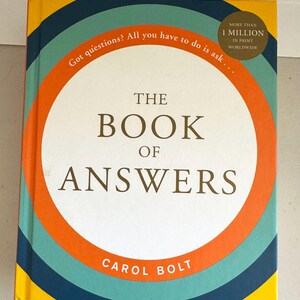 The Book Of Answers / Hardbound image 1