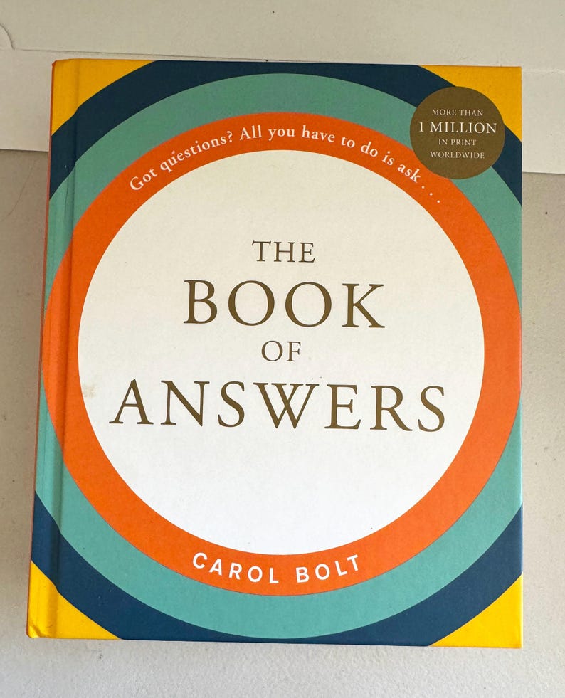 The Book Of Answers / Hardbound image 1