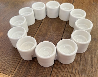 Retro Ikea Ceramic Tea Light Holders /12