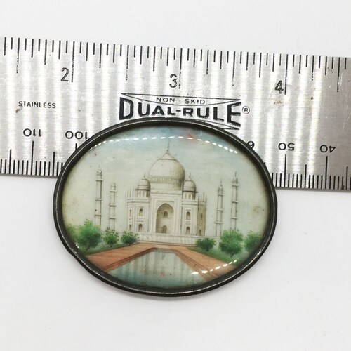 Antique Taj Mahal shops Miniature Painting