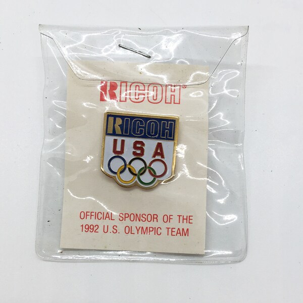 Ricoh USA 1992 Olympic Pin