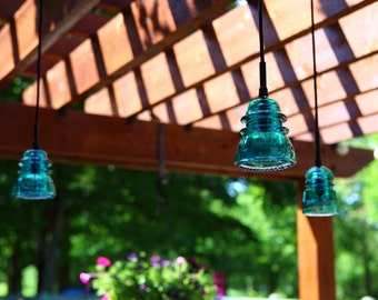 Outdoor Insulator Pendant Light / Pergola, Patio, Gazebo / Great Outdoor Lighting/ Priced per Light