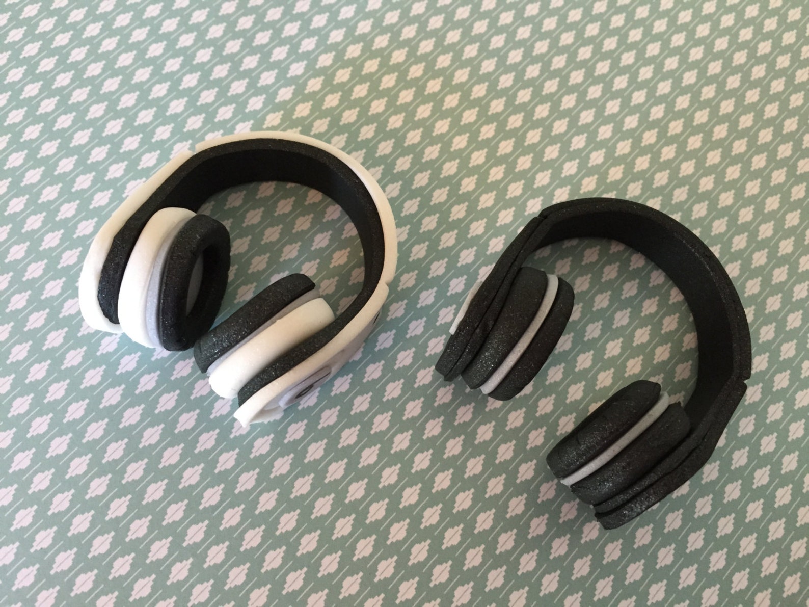 DJ Headphones Cupcake Toppers 1 Dozen Etsy