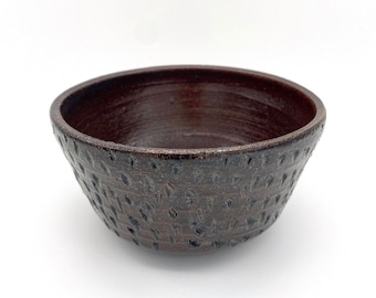 Textured Ceramic Ice Cream Bowl | Cereal Bowl | Wheel Thrown Pottery | Housewarming Gift | Tableware | Ceramic Bowl