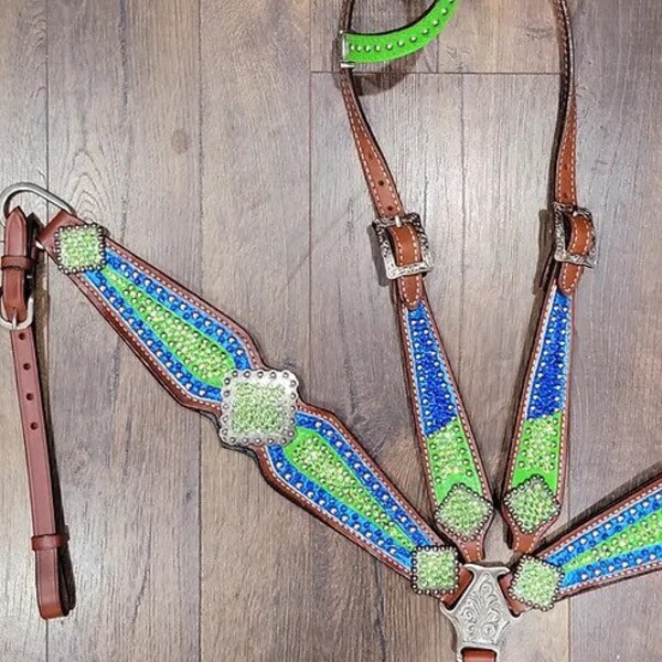 Neon Green Breast Collar Etsy UK