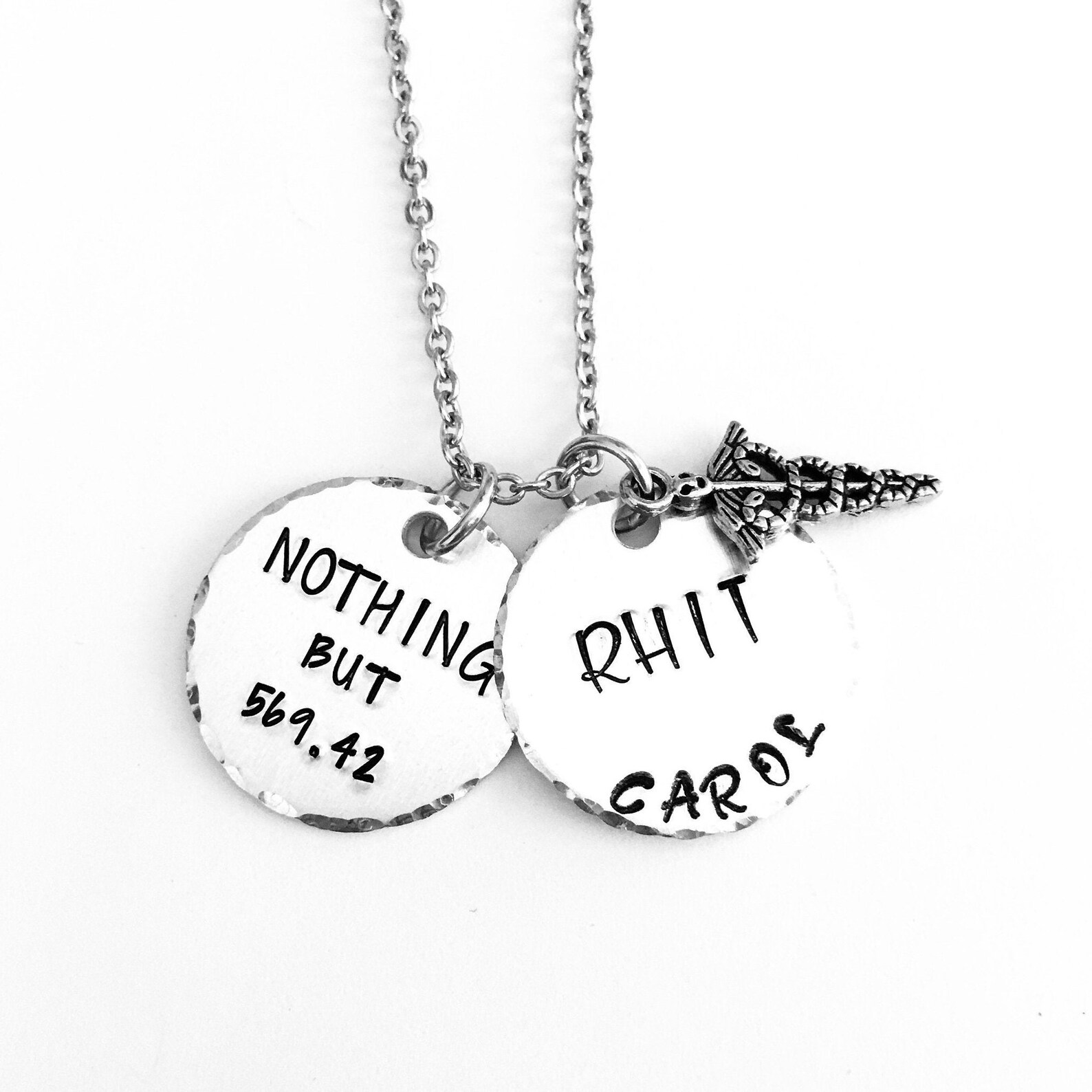 RHIT Necklace Keyring Medical Coders ICD Coders Gifts for Etsy