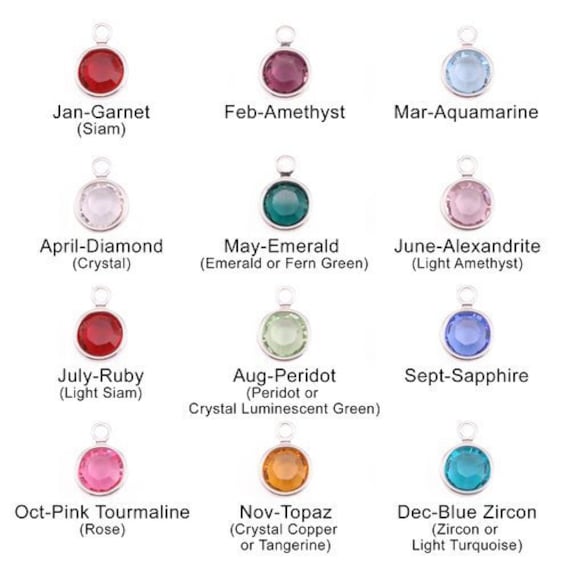 Sweet 16 16th Birthday Teenagers Teen Girls Birthstone Necklace Girls Jewelry Birthday Presents for Teen Girl Personalized Gifts