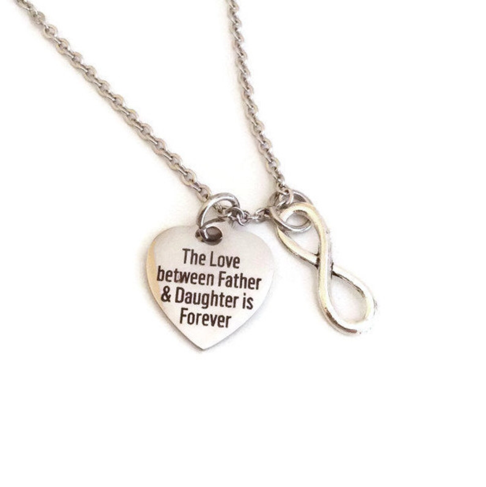 Father Daughter Necklace Daughter Gift From Father to Etsy