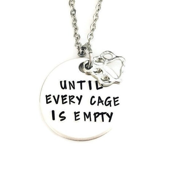 Dog Rescue Necklace Etsy